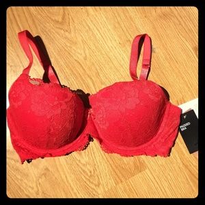 [H&M] Red Padded Bra